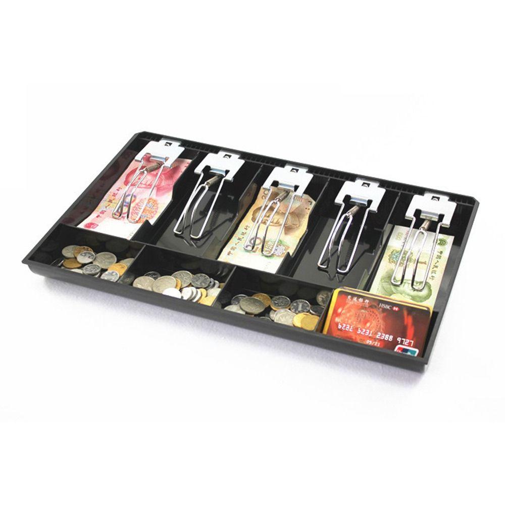 Multifunctional Drawer Cash Tray Metal Clip Drawer Insert Tray Drawer Cash Register For Shop