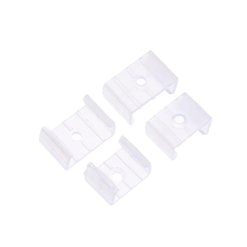 50 шт. светодиодных соединителей, фиксирующих пластиковые зажимы, крепление на стене для 8/10/12/14/17/18/20 мм RGB 5730/5050/2835 полосы света