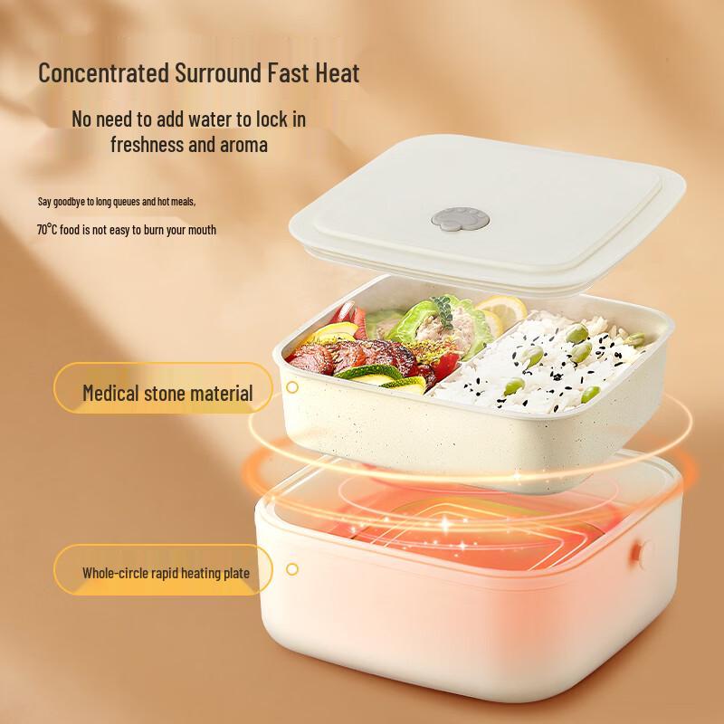 ZISIZ 0.9L Electric Heated Lunch Box