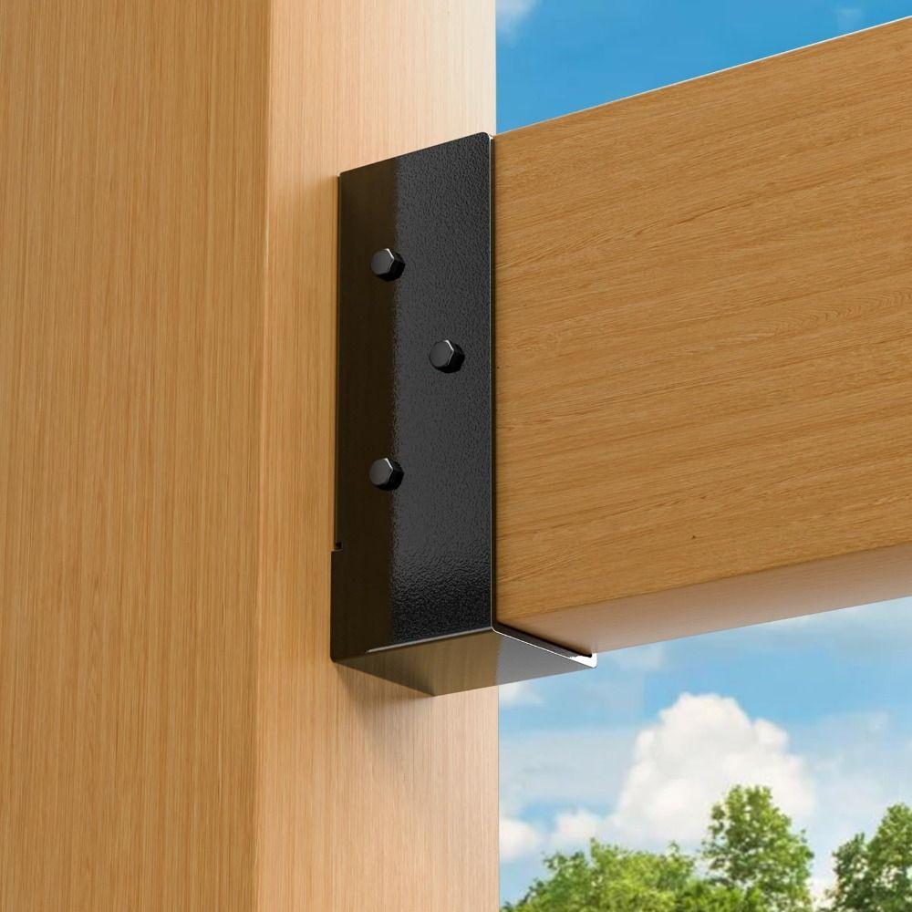 Heavy Duty Joist Hanger Concealed Flange Handrail Connectors Beam Support Bracket  Woodwork Support