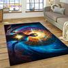 3D ковер для йоги, медитации, Радуги, 7 чакр, ковер для спальни, гостиной, домашний диван, украшение, детская игра, большой декор, напольный коврик