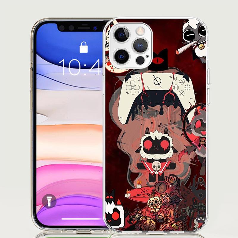 Game C-Cult Of The Lamb Phone Case For iPhone 18 17 Air 16 15 Plus 11 14 Pro Max 13 Mini 12 7 8 + SE Pattern Art Customized Cover 1