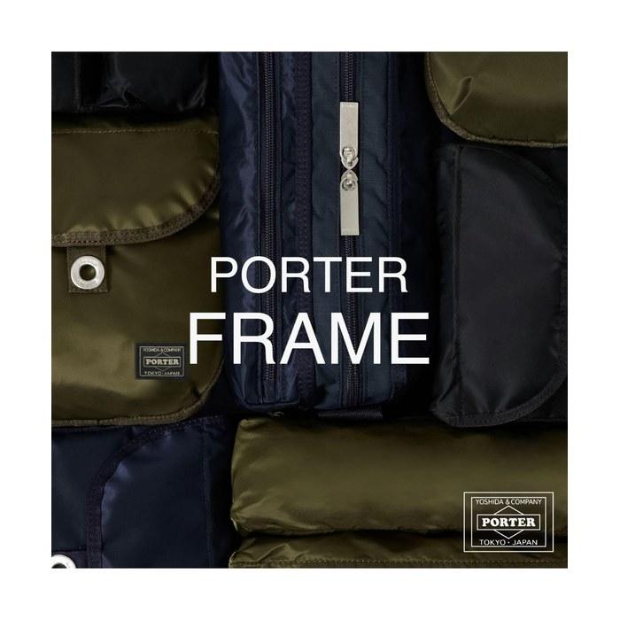 [Porter] Frame Shoulder Bag (S) Black Free Size