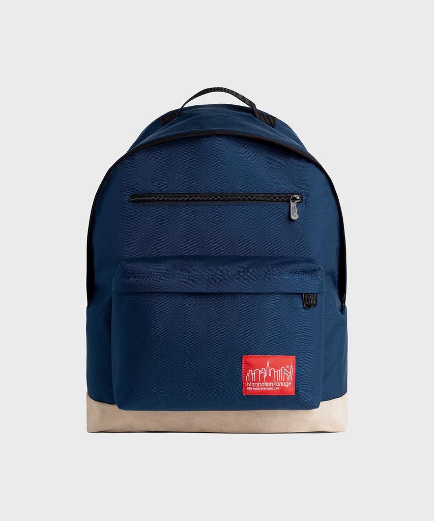 Manhattan Portage 1211 Большое Яблоко Рюкзак L Темно-синяя Замша