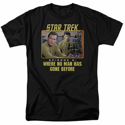 Star Trek Episode 2 T-shirt Licensed SciFi TV Classic Adult Adult Tee New Black
