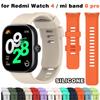 Силиконовый ремешок для Redmi Watch 4, аксессуары для браслета, сменный ремешок для Xiaomi Mi Band 8 Pro (1шт полоса)