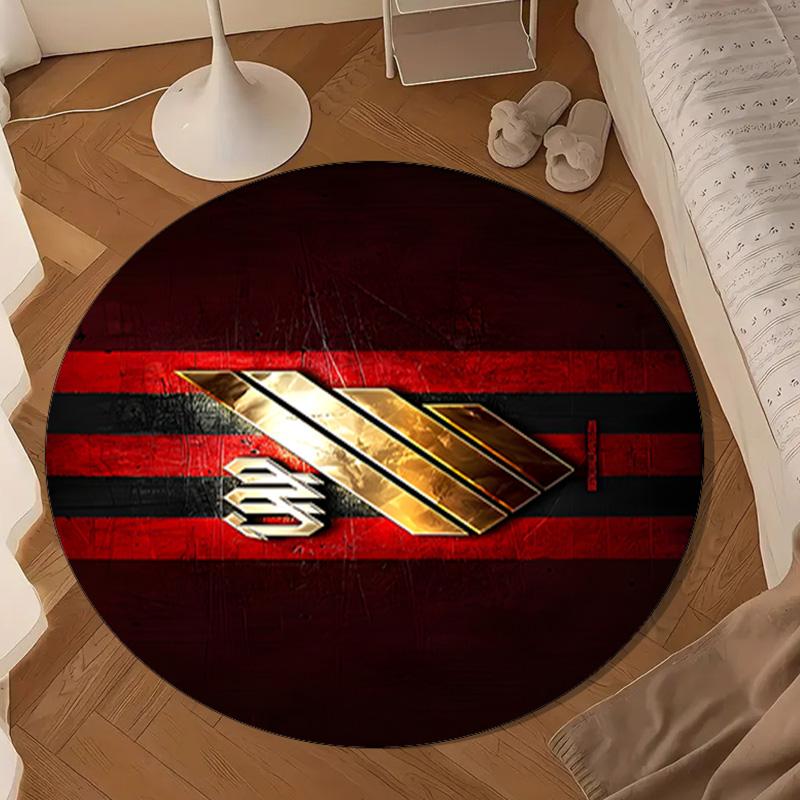 1PC rug Athletico Football Club Round mat Home Decor, Chair rug For livingroom,Bedroom, doormat home decor Birthday Gift Christmas Gifts