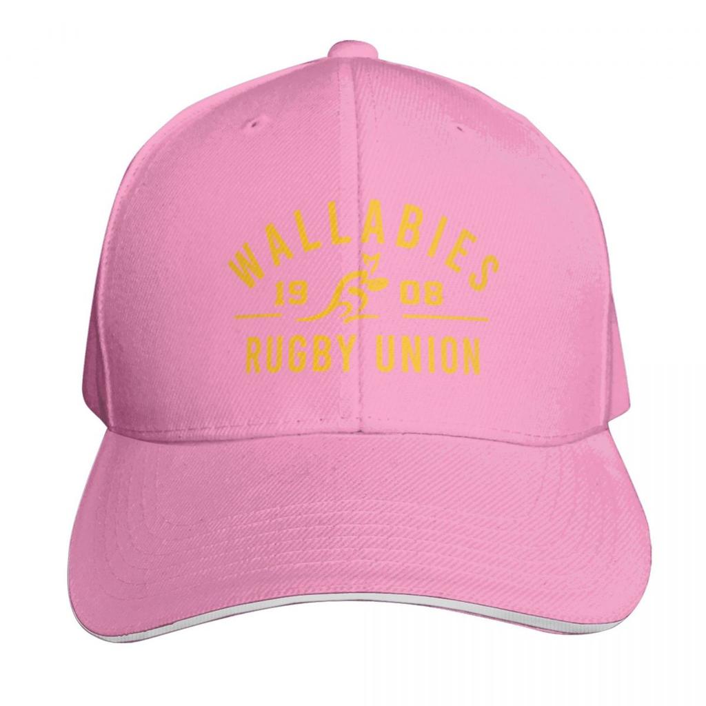 He Wallabies Logo Rugby RISE Baseball Cap GentleUnisex Hat Mountaineering beach hat western Hat Hats For Unisex Womens
