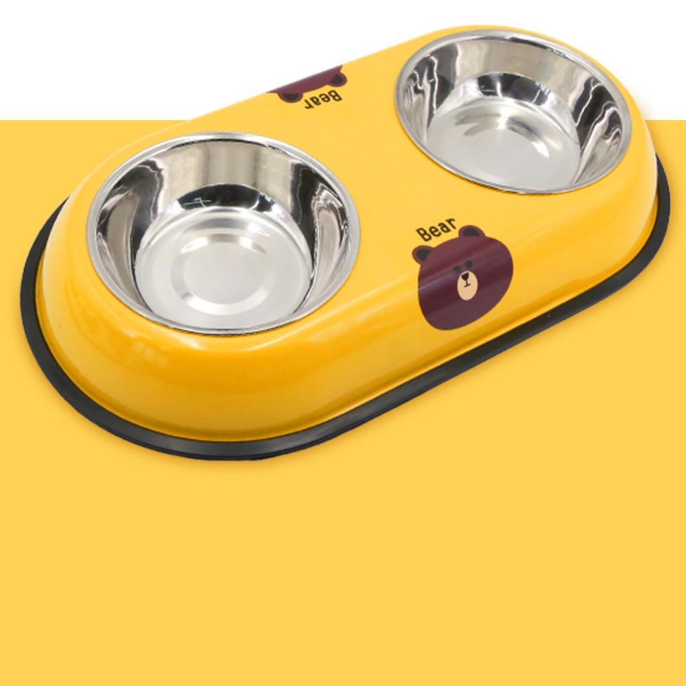 Кормушка для корма для домашних животных из нержавеющей стали, антимуравьиная миска для корма для домашних животных, многофункциональная кормушка для собак, диспенсер для кошек