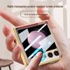 Защитный чехол для экрана Samsung Z Flip5 со складывающимся дизайном в виде сердца