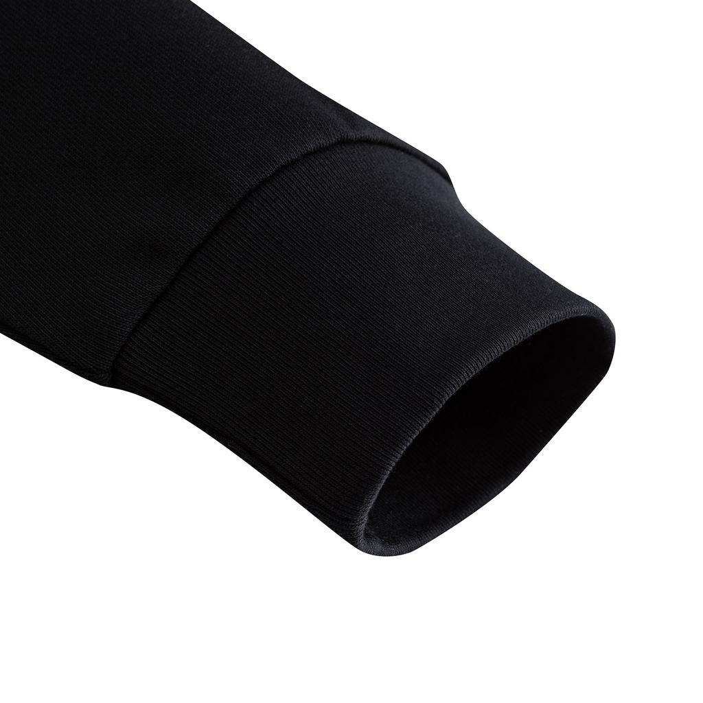 Anta Серия Lifestyle Модный Повседневный Свободный Удобный Кампус Универсальный Спортивный Пуловер Худи Унисекс Толстовки Черный 972618704-5