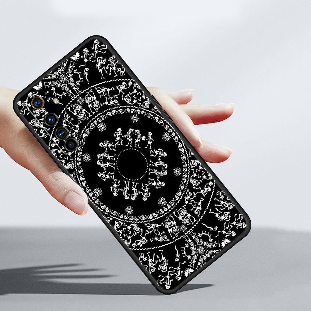 Skeleton Skull Case For Realme C67 C63 C55 C53 C35 C25 C21 GT 2 3 5 6 10 11 12 13 Pro Plus 5G Soft TPU Phone Cover Fundas Capas