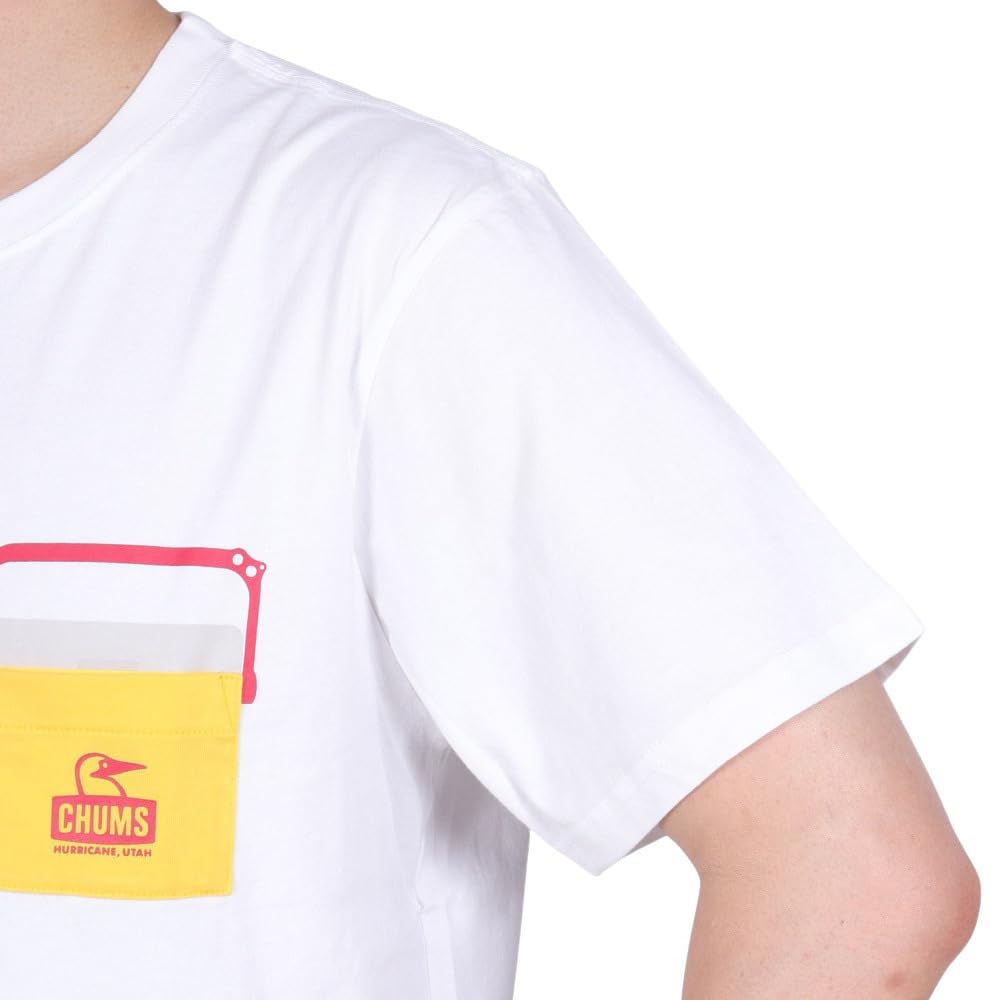 Футболка Camper Cooler Pocket White [Chums] Футболка мужская