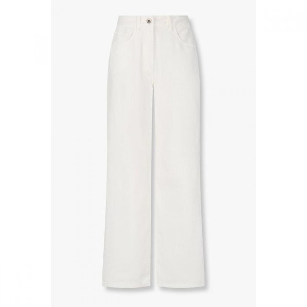Vov Semi Wide Cotton Denim Pants 7156255006