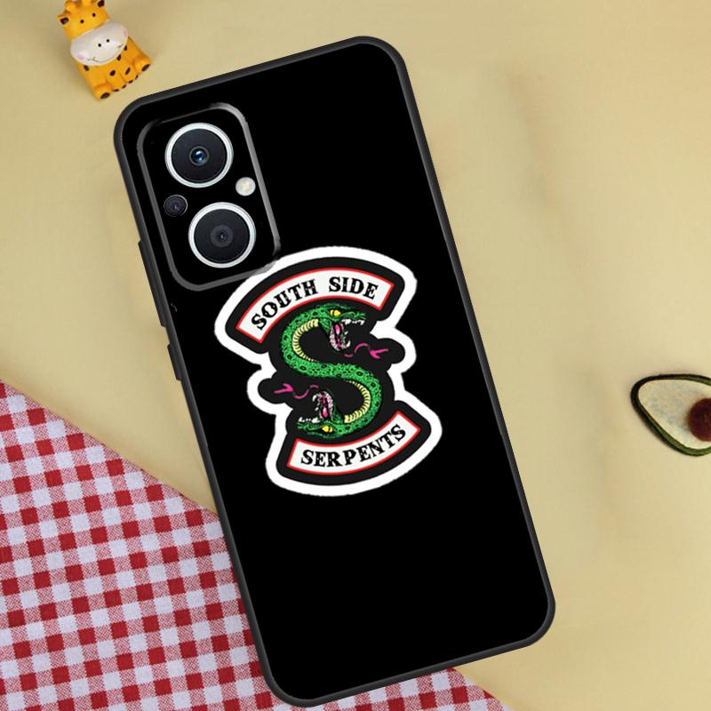 Riverdale South Side Serpents Phone Case For OPPO Reno 12 12F 13 13F 11 8T 7 8 10 Pro OPPO Find X8 X6 Pro X3 X5 Lite Cover