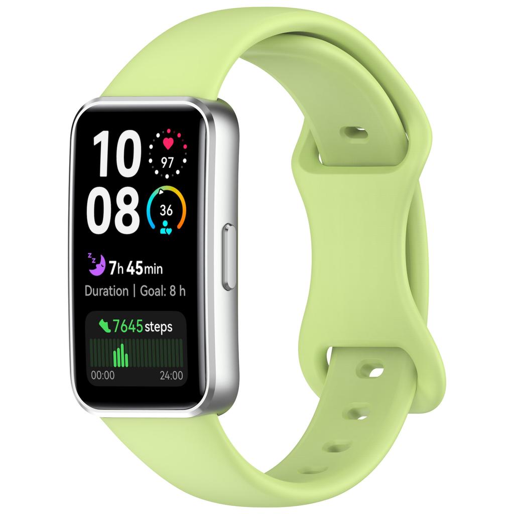 Силиконовые ремешки Для Huawei Band 10/9/9 NFC Аксессуары для ремешка Замена Спортивный браслет pulseira correa для Huawei Bands 8/8NFC