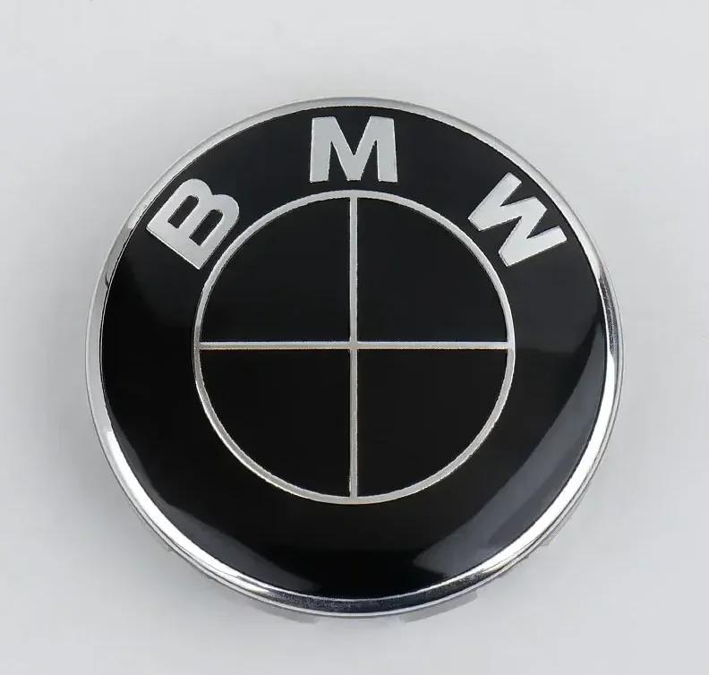 AAAXD1 56mm/68mm 4-piece BMW wheel hub center cover protective cap badge modification, suitable for BMW X5 X3 E39 F25 E60 F15 F35 F18