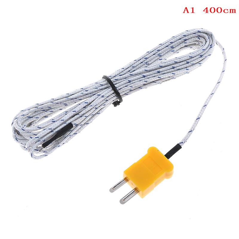 1 шт. датчик температуры типа К термопара зонд кабель провод 0,5/4 м