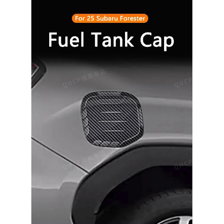 QHCP Car Fuel Tank Cover Protection ABS Gas Tank Cap Petrol Cover Anti-scratch Fit For Subaru Forester 2025 Exterior Accessories