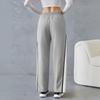 Women's Loose Wide Leg Sweatpants Casual Drawstring Elastic Waist Colorblock Sportswear Pants