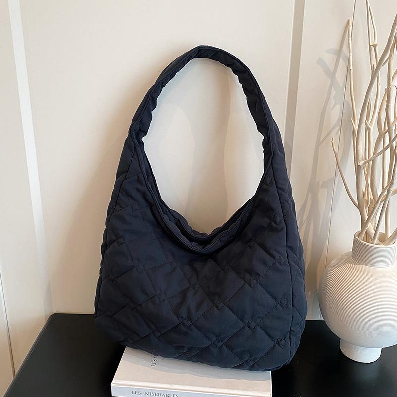 Осень и зима новая сумка через плечо с бриллиантами повседневная женская сумка-мессенджер большой вместимости модная повседневная сумка-тоут с круглым вырезом для девушек