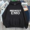 Толстовка с капюшоном Midwest Emo с принтом в стиле хип-хоп для мужчин/женщин, стиль унисекс, уличная, эстетичная, повседневная, осень-зима, с длинным рукавом