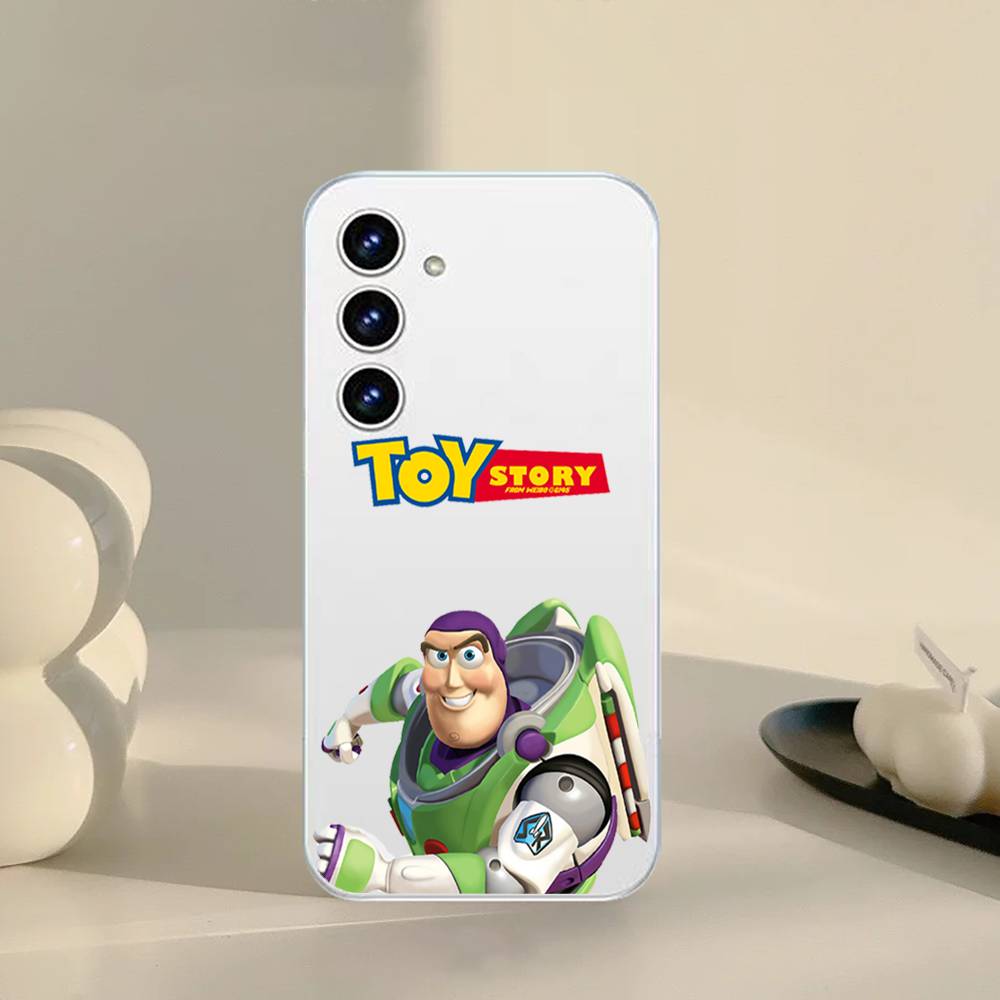Чехол для телефона B-Buzz Lightyear для Samsung Galaxy S21 S22 S23 S24 S25ULTRA FE Ultra Plus5G A52S Прозрачный чехол