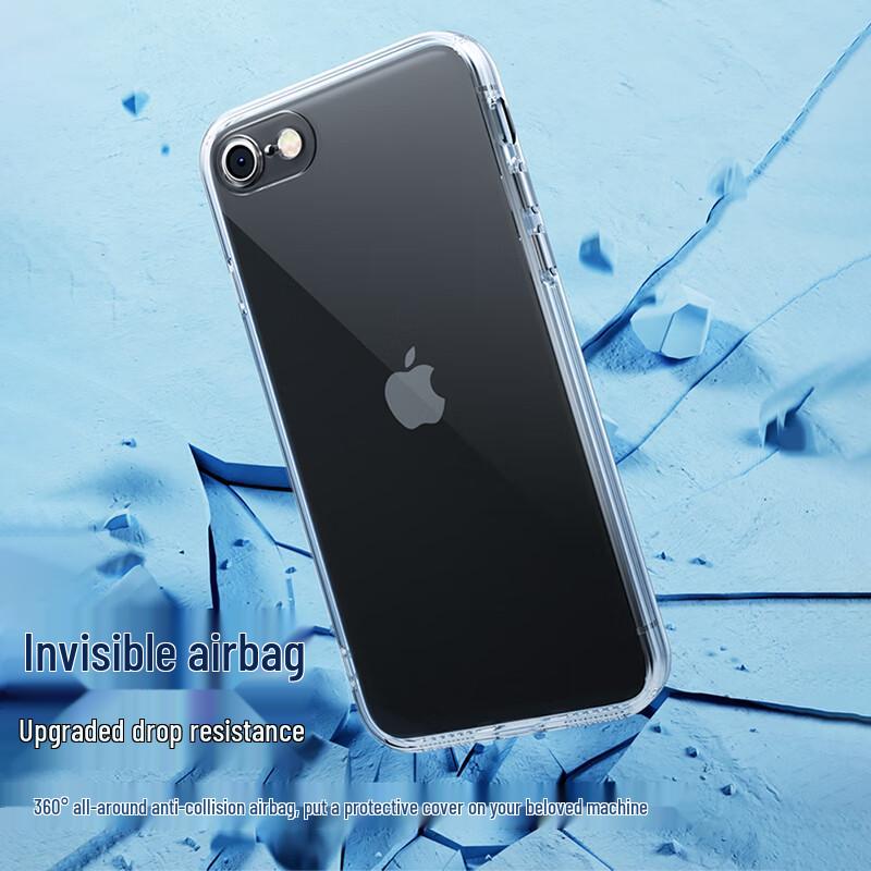 Прозрачный противоударный TPU чехол Pisen для iPhone