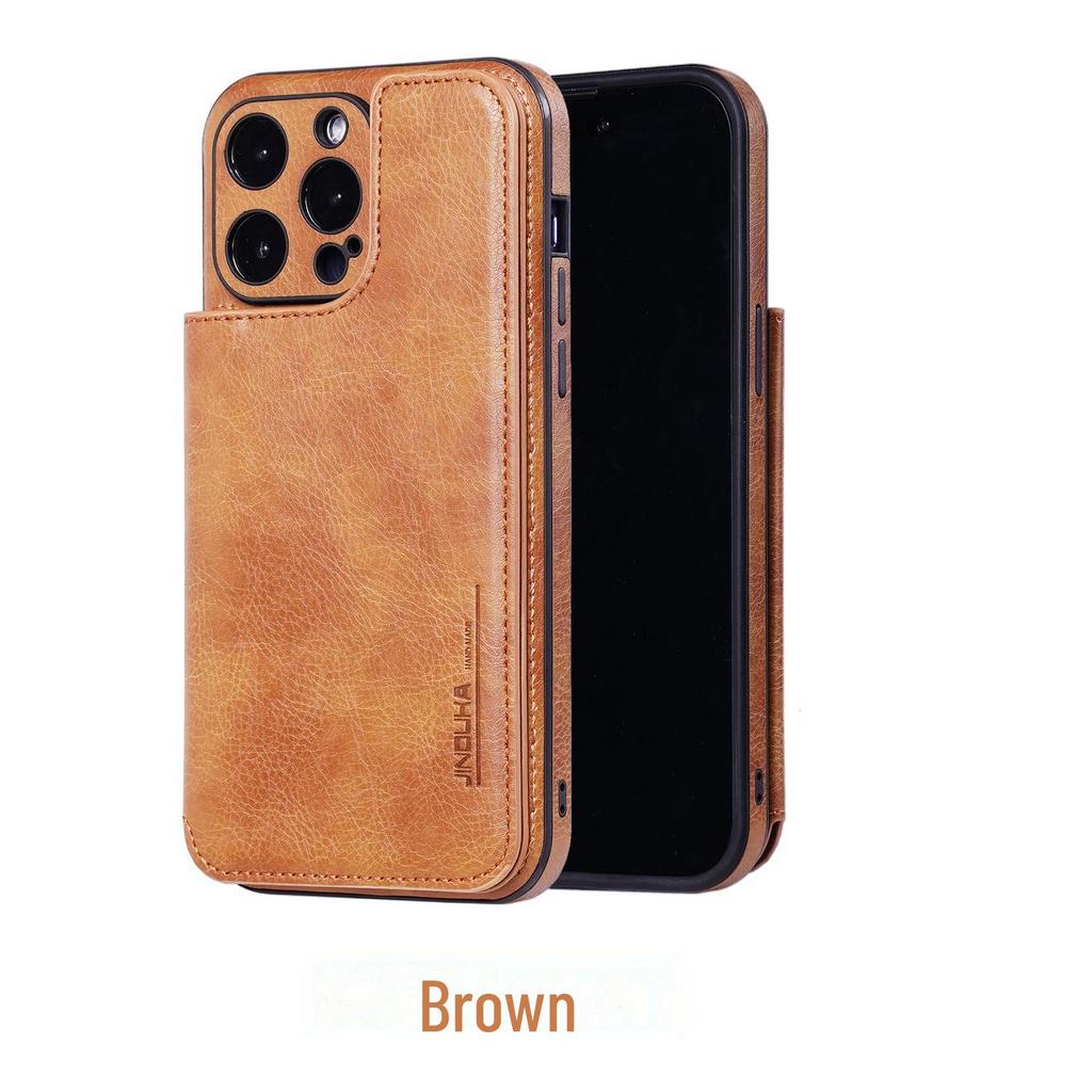 Protect Your iPhone 15 Pro Max with This Stylish Business Travel Card Protective Cover for Apple 14 Pro - a Must-have Accessory.