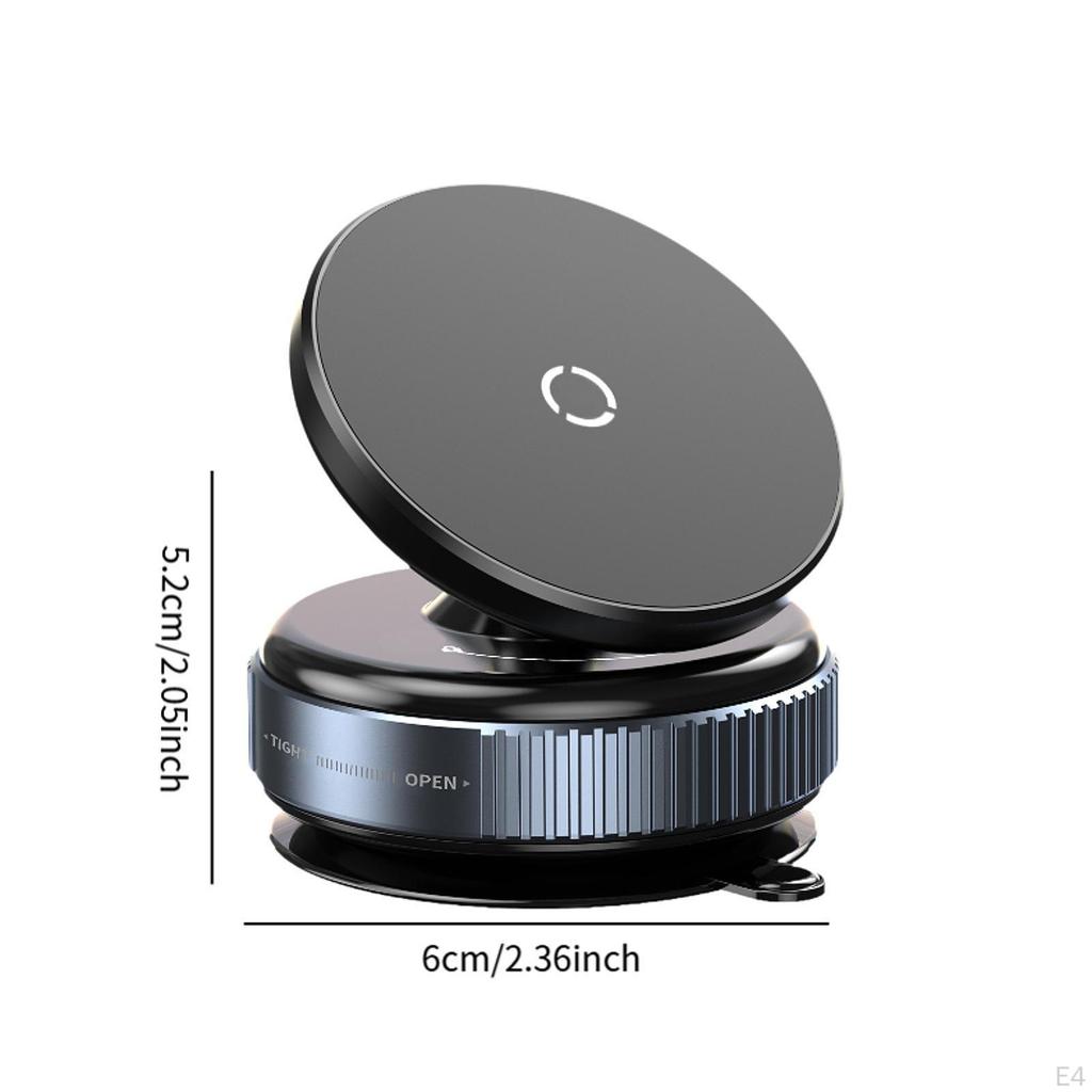 Вакуумное крепление присоска автомобильный держатель телефона градус вращения регулируемый угол для авто спортзала