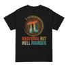 Pi Day Math Lover Apparel Irrational But Well-Rounded Pi Digits Design T-Shirt