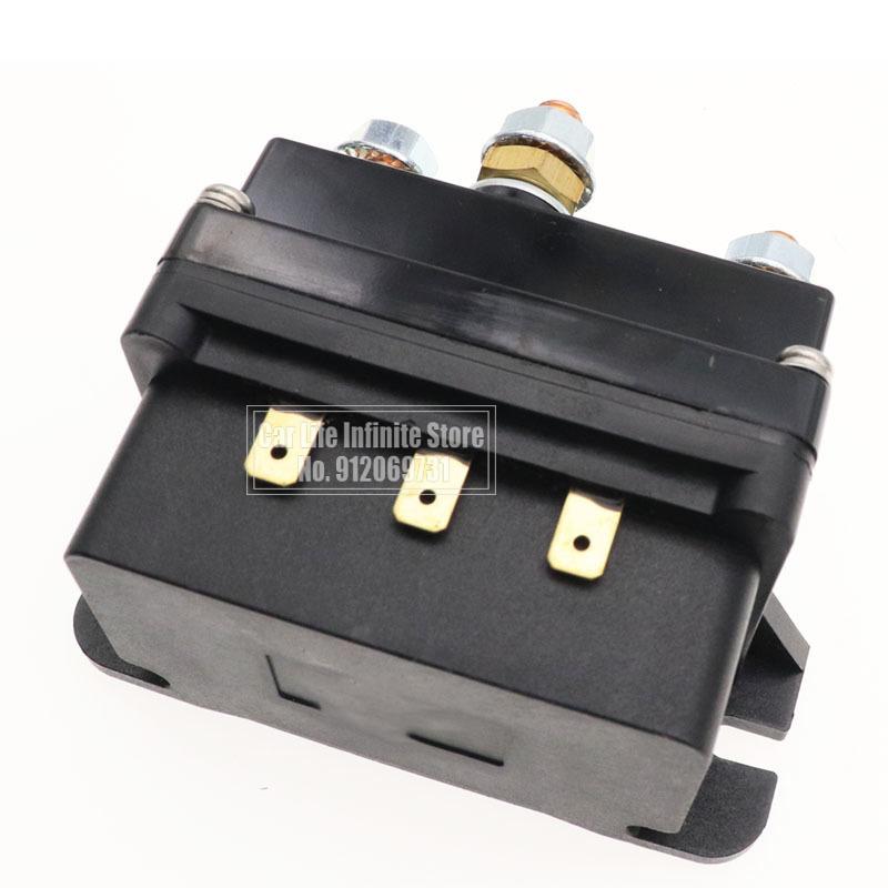 12V/24V 500A Boat ATV Truck Control Contactor Winch Control Solenoid Relay Electric Wireless Remote Control System Control