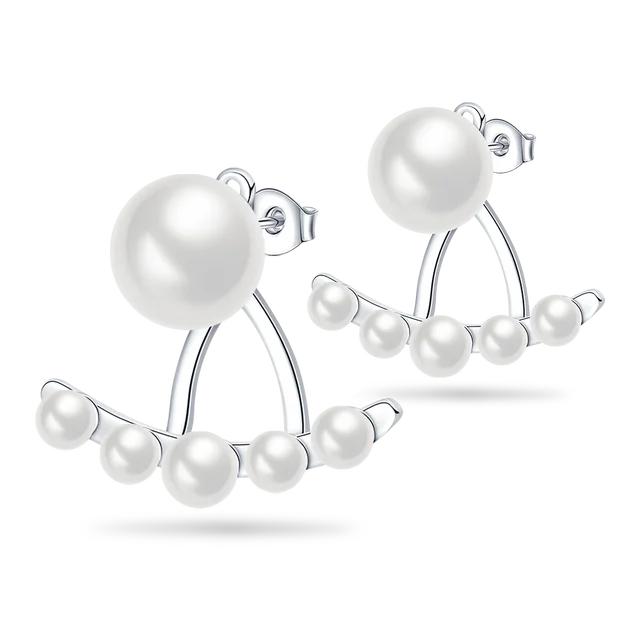 Серьги Pandach из стерлингового серебра 925 пробы со звездой и луной для ювелирных изделий для женщин, изготовление вечерние подарков, заводские серьги для женщин, новинка 
