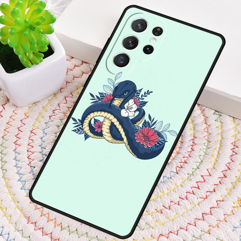 Силиконовый чехол для телефона с рисунком змеиной руки для Samsung Galaxy note 10 pro S26 S25 S24 S23 S22 S21 Plus S25Ultra Capa Cover