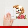 Cute Cartoon Animals Children's Bedroom Porch Living Room Home Decorative Light Switch Sticker Self-adhesive Wall Stickers