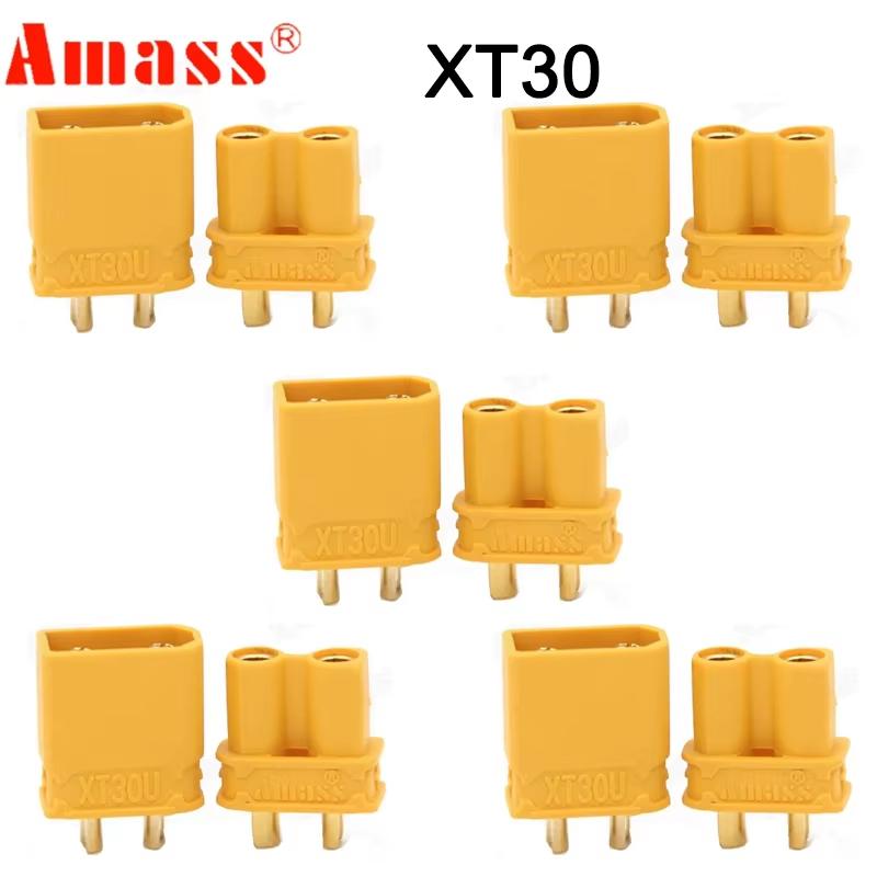 5 пар Amass XT90S XT90 XT60 XT60H XT30 MR30 MR60 MT30 MT60 XT60I XT60W XT60PW Штекер типа T XT150 AS150 EC5 Разъем
