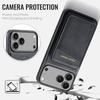 Auto Leather Phone Case for iPhone 17 Pro Max 17air 16e 16 Plus 15 14 13 Pro 12 11 7 8 SE2 Detachable Magnetic Card Holder Cover