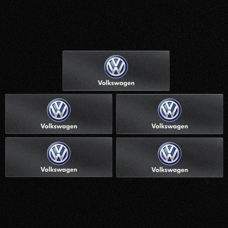 Для VOLKSWAGEN VW 2025 Горячие 1/2/5/10 ШТ Автомобильные Шильдики Декор Салона Авто Логотипы Наклейки Для Volkswagen VW Jetta Polo T4 T5 T6 Sharan