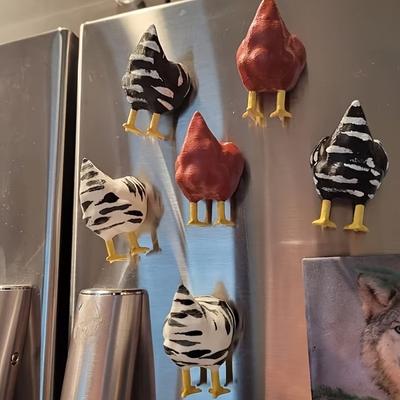 1/3шт магниты на холодильник для кухни куриная задница дизайн подарок декор для рождественского домашнего декора магнитная декоративная имитация