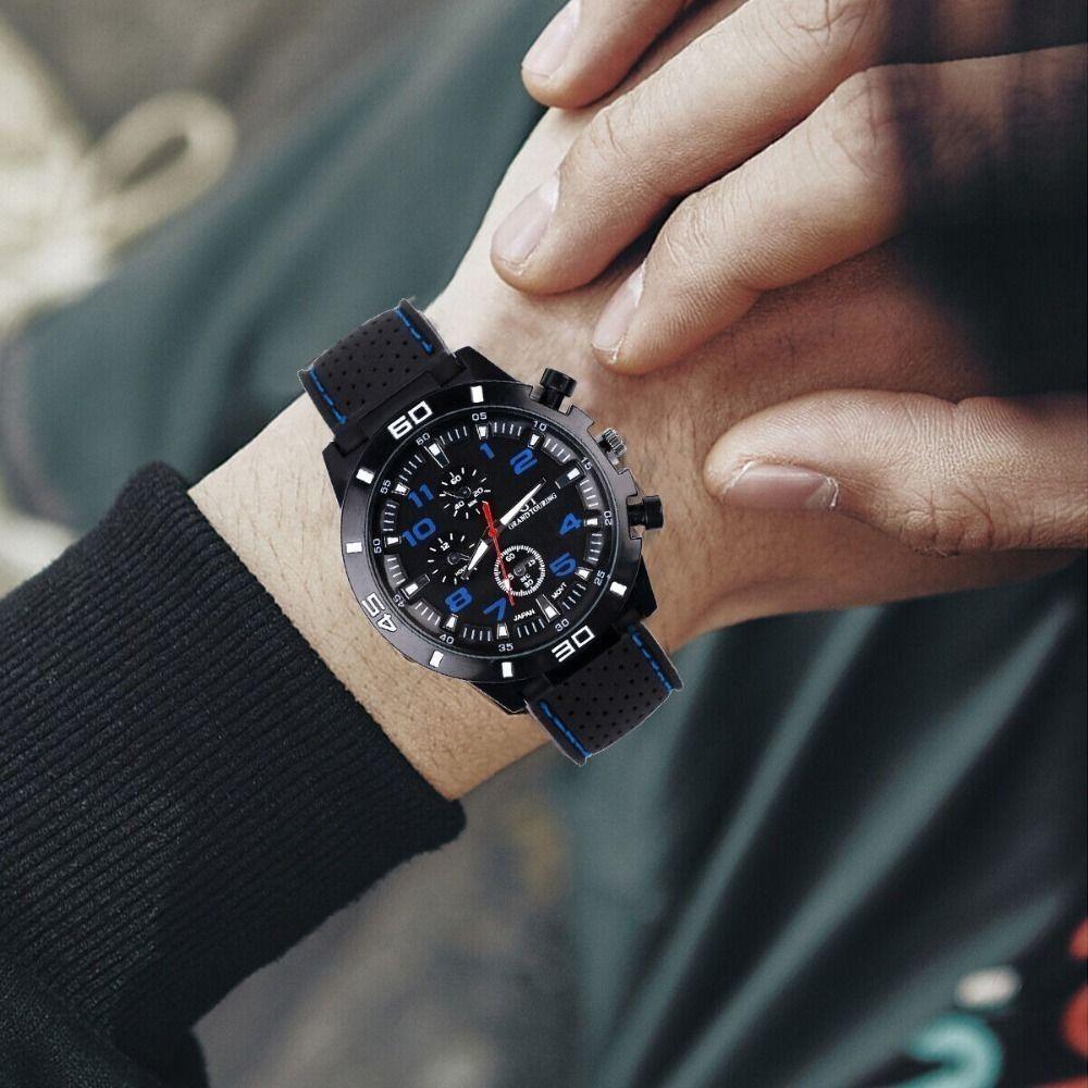 Новый Студенческий Силиконовый Ремешок Кварцевые Наручные Часы Спортивные Часы Наручные Часы Кварцевые Часы