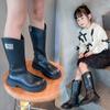 Новые осенние и зимние детские кожаные ботинки Martin boots