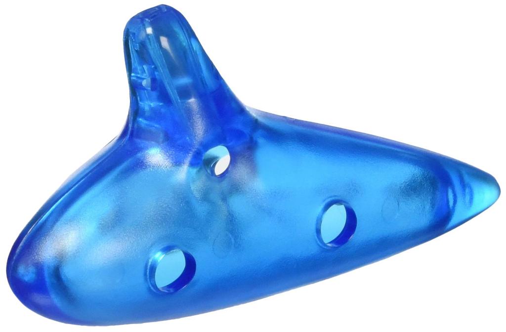 NIGHT Окарина NIGHT Ночная Окарина Пластиковая Альтовая до тона Пла Окарина AC Синяя