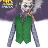 Dark Knight Joker Clown Costume With Shirt Vest Tie Set For Halloween Cosplay