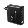 Wozinsky Cgwcb 140W Gan настенное зарядное устройство 3 X Usb-C / 2 X Usb-A - черный