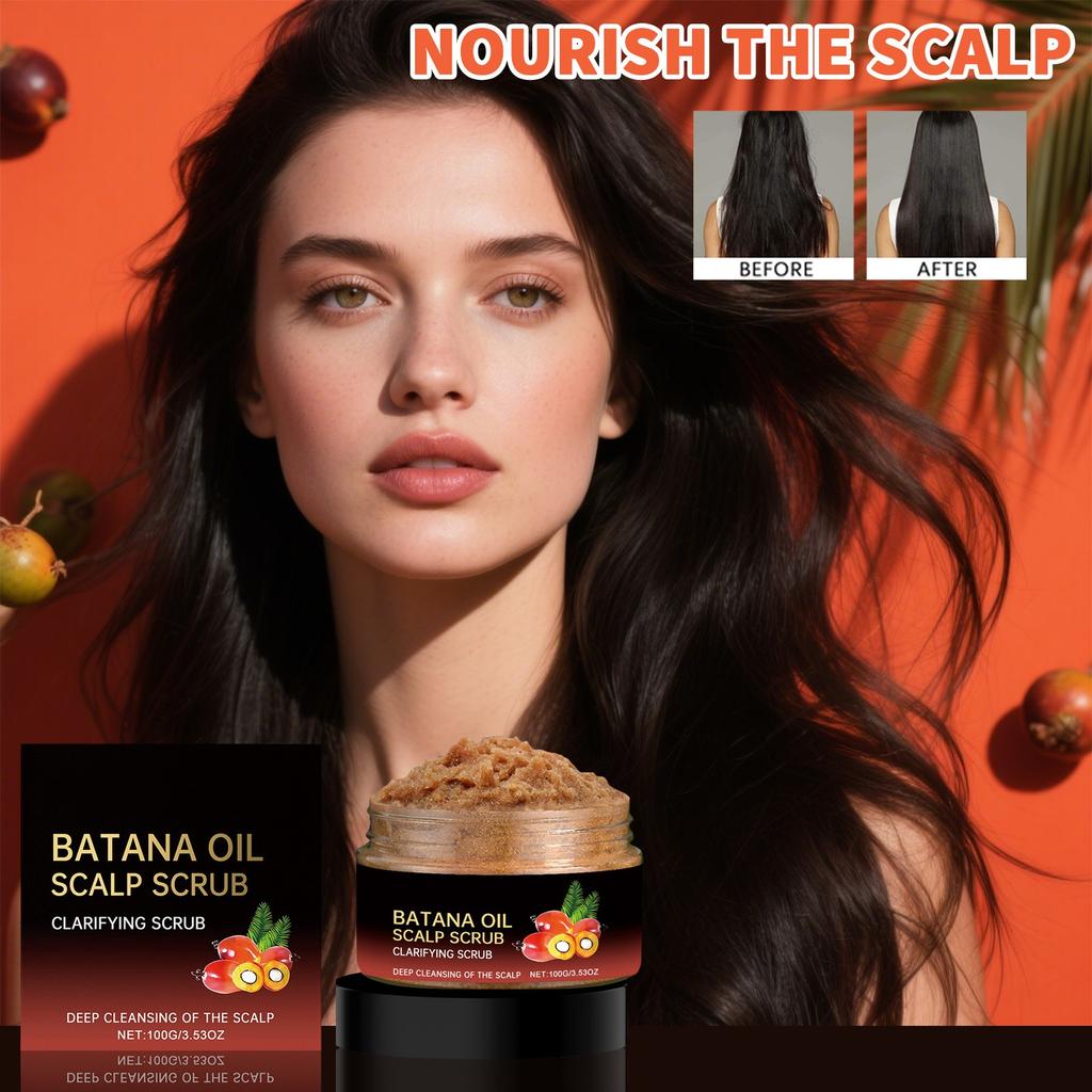 Scalp Scrub , Exfoliating Scrub Shampoo , Biotin Scalp Care , Hair Care Cleansing And Sediment Removal ,100g