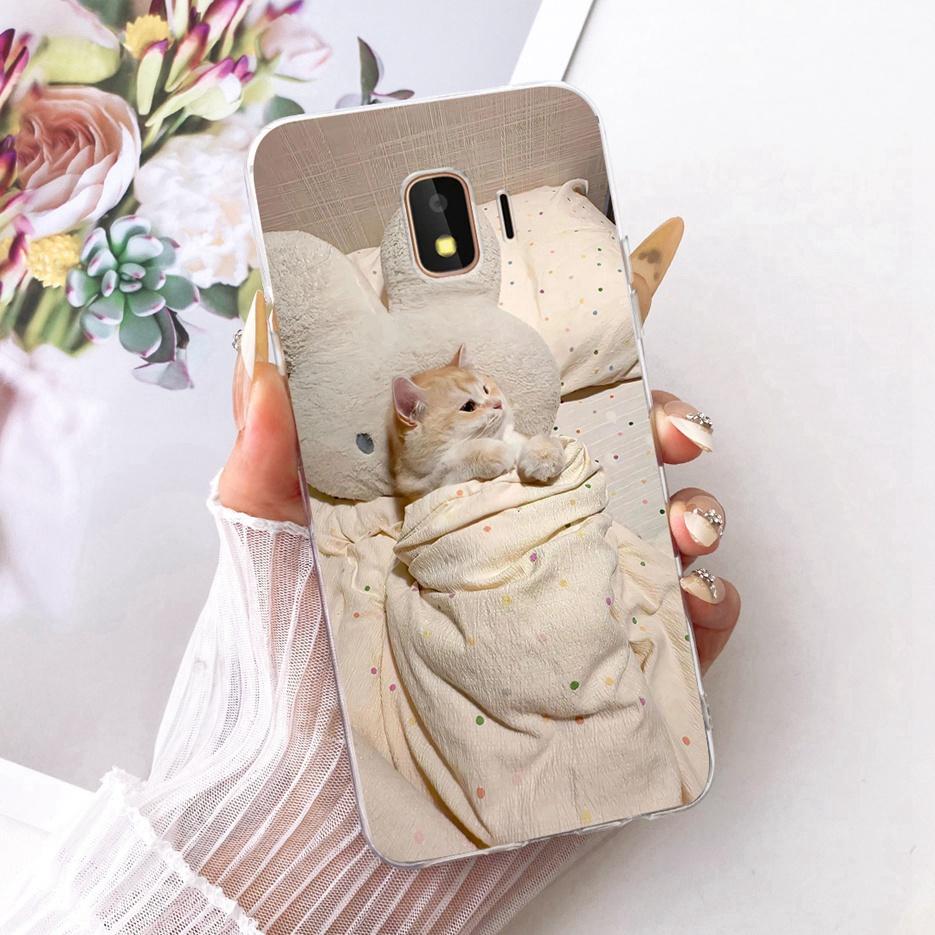 For Samsung Galaxy J2 Core 2018 Case SM-A260F Luxury Butterfly Tree Painted Cover Soft Slim Phone Case For Samsung J2 Core Shell