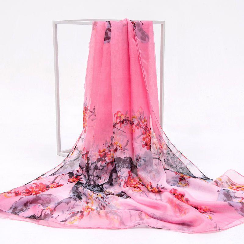 New Arrival Women's Scarf, Oversized and Lightweight Chiffon Shawl for Beach Vacation and Winter, Fashionable and Versatile