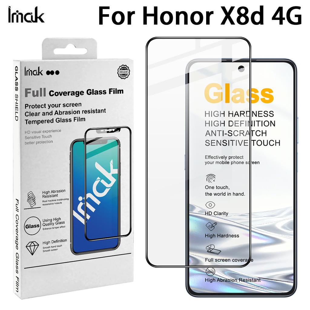 Для Honor X8d 4G Стекло IMAK Закаленное Стекло Полное Покрытие Пленка Серия Pro+ 169 мм