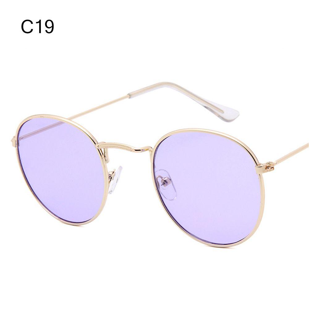 Summer Hippie UV Protection Retro Shades Sun Glasses Round Sunglasses Eyewear