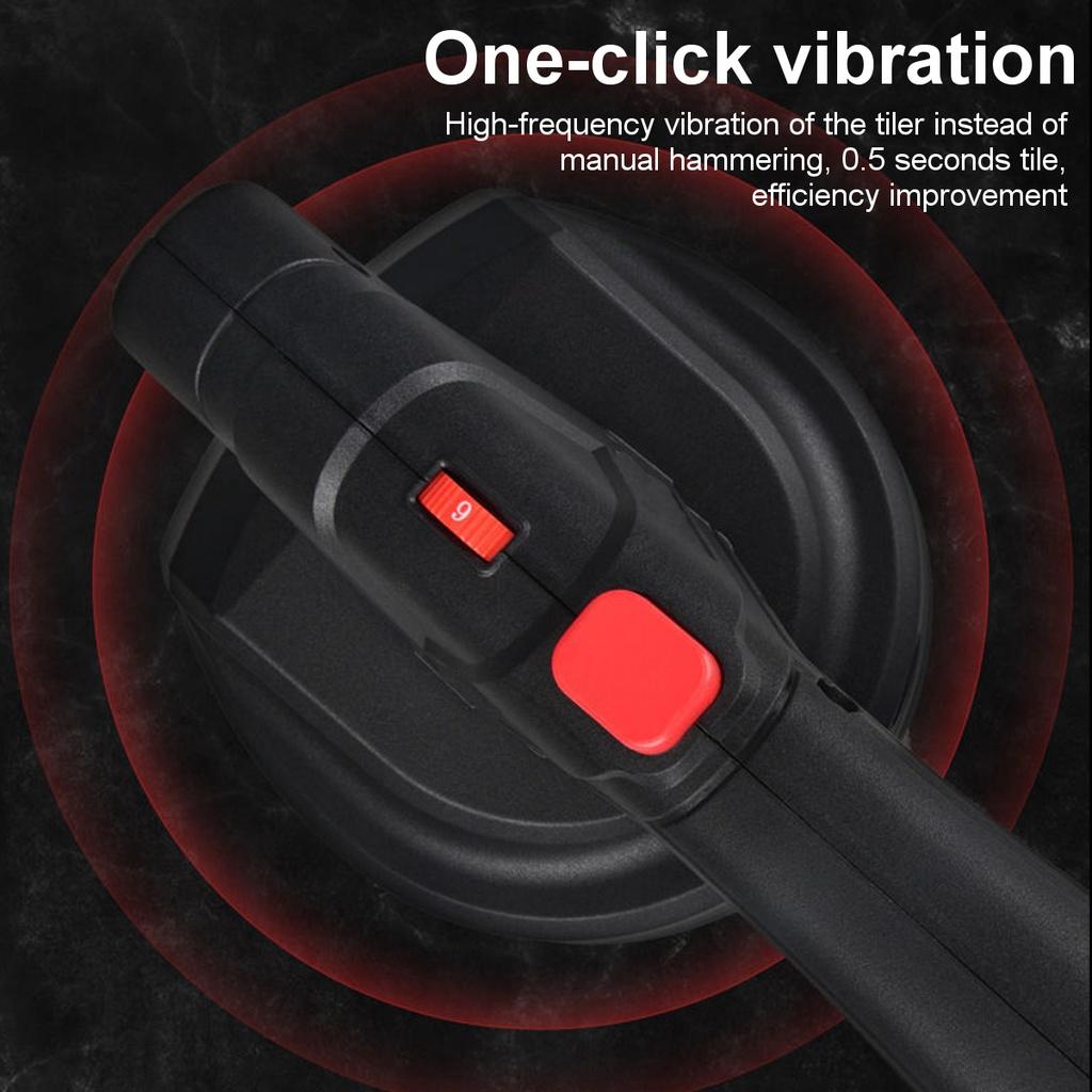 Регулируемая портативная электрическая машина для укладки плитки, 600 Вт, 100 кг, вибратор для плитки, присоска, автоматический электроинструмент для выравнивания пола